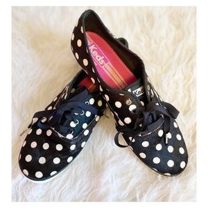 Keds - Polka Dot Pony Hair Shoe sz.11